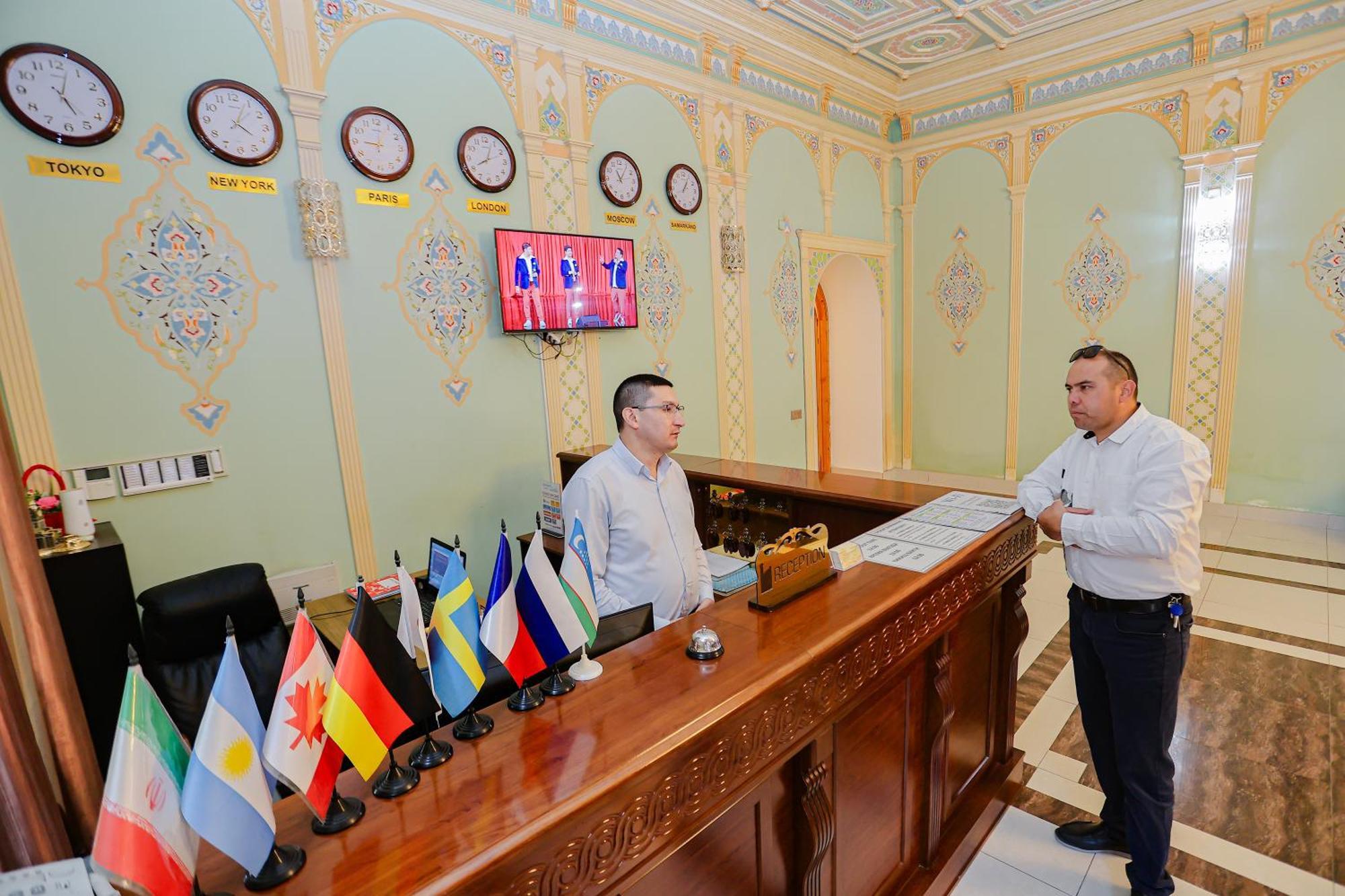 Yangi Sharq Hotel Samarkand Eksteriør billede